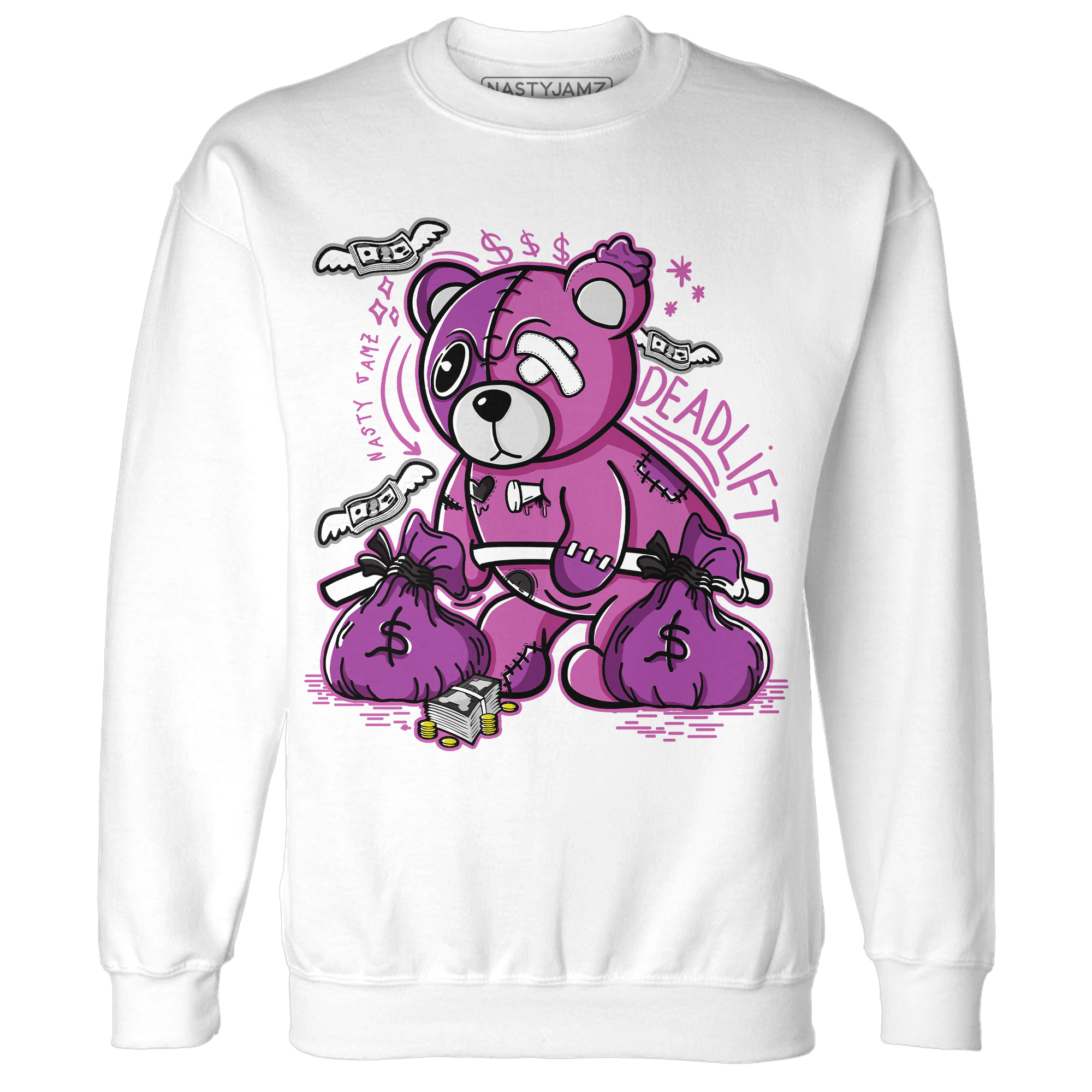 GS Hyper Violet 4s Sweatshirt Match Deadlift BER - NastyJamz