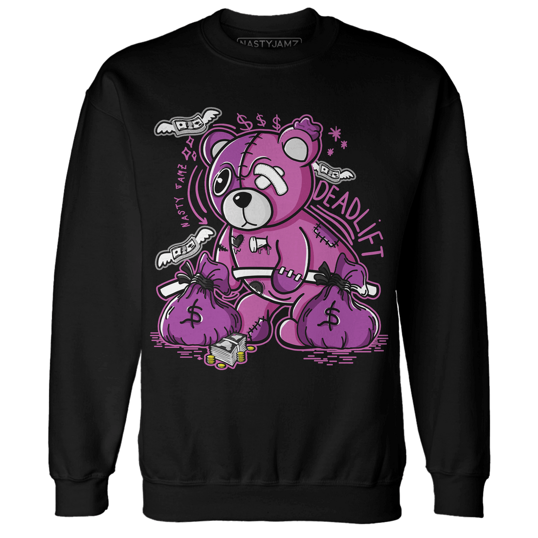 GS Hyper Violet 4s Sweatshirt Match Deadlift BER - NastyJamz