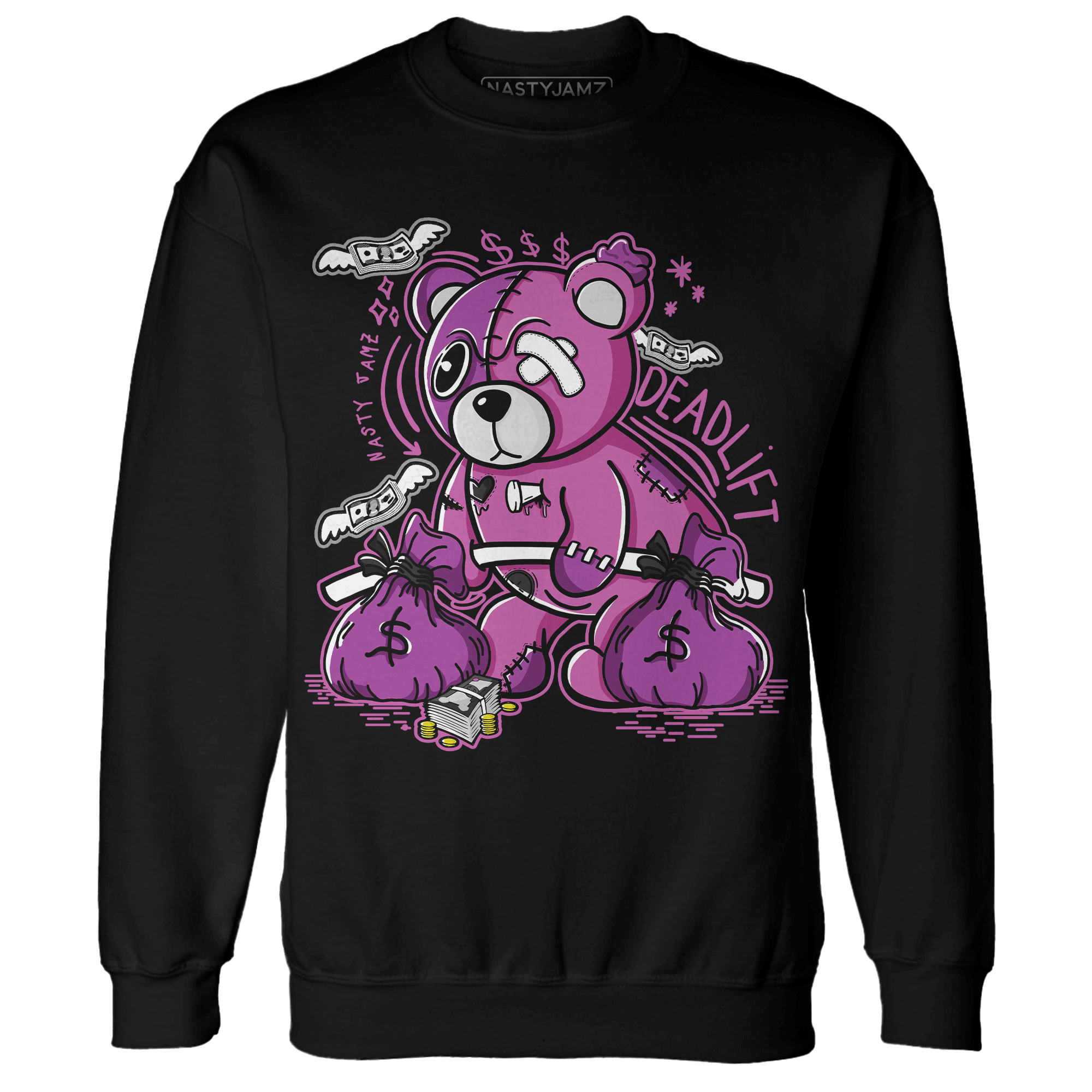 GS Hyper Violet 4s Sweatshirt Match Deadlift BER - NastyJamz