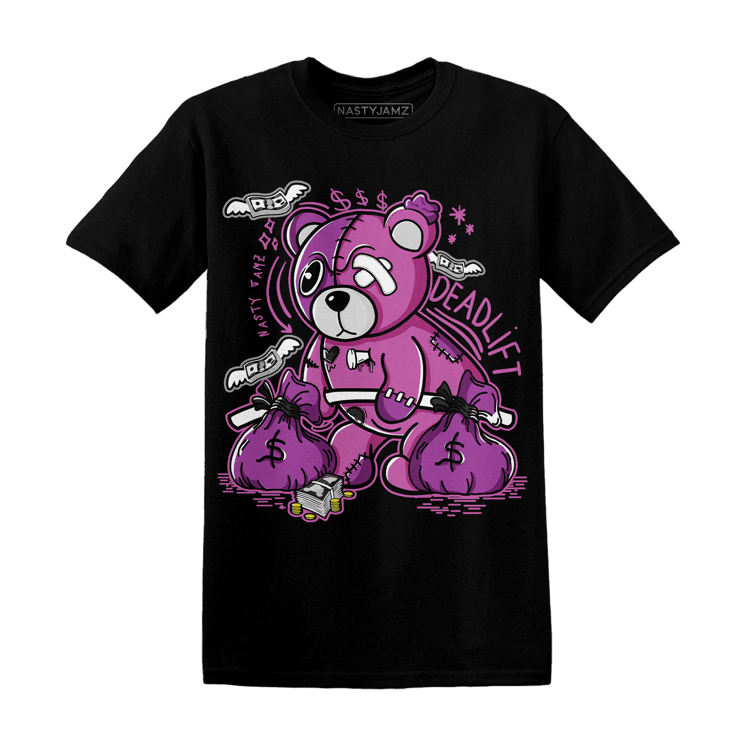 GS Hyper Violet 4s T Shirt Match Deadlift BER - NastyJamz