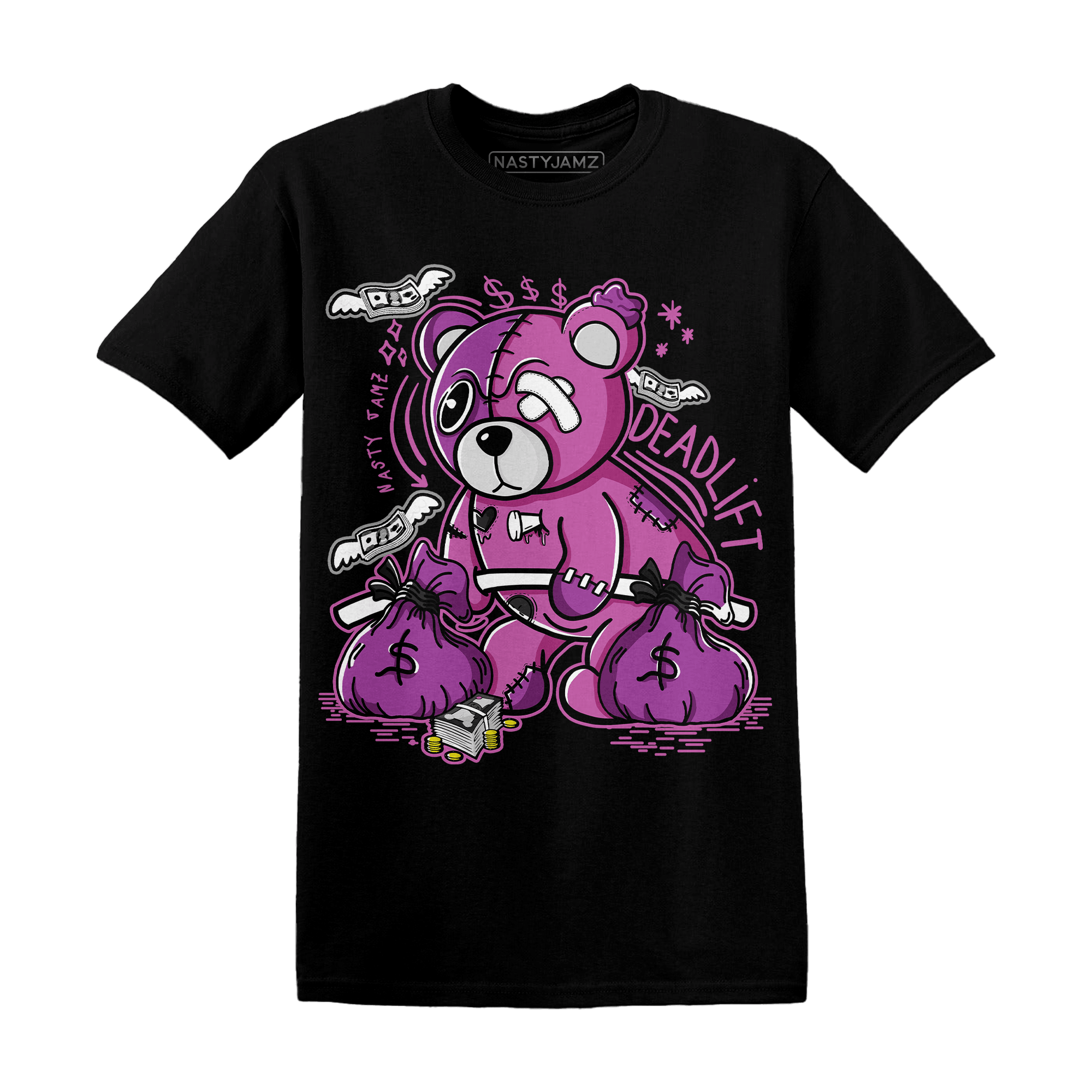 GS Hyper Violet 4s T Shirt Match Deadlift BER - NastyJamz