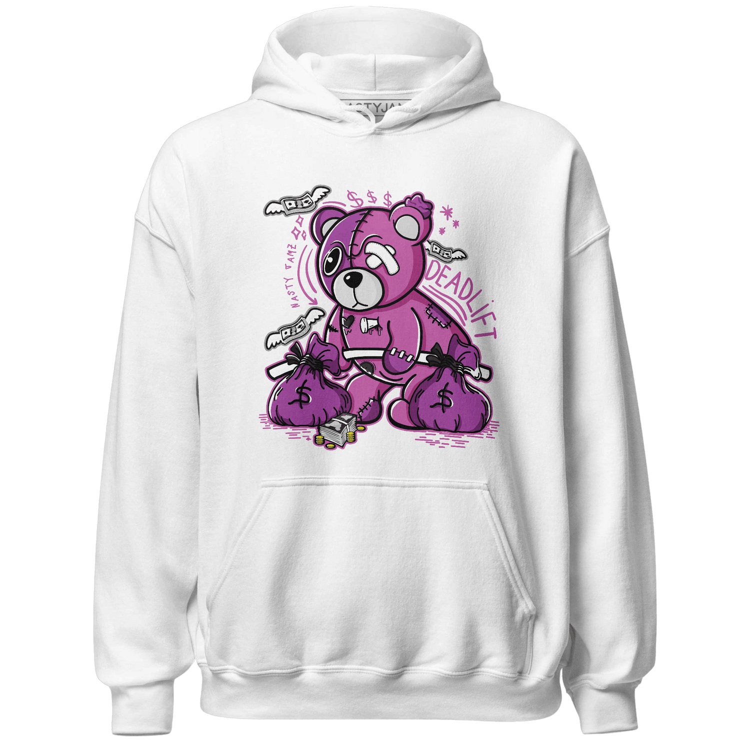 GS Hyper Violet 4s Hoodie Match Deadlift BER - NastyJamz