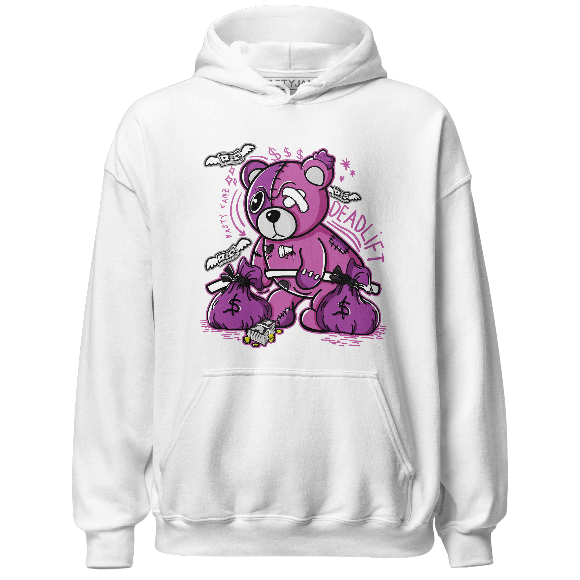 GS Hyper Violet 4s Hoodie Match Deadlift BER - NastyJamz