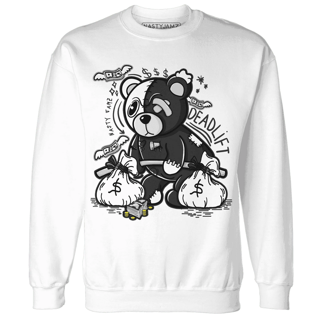 White-Thunder-4s-Sweatshirt-Match-Deadlift-BER