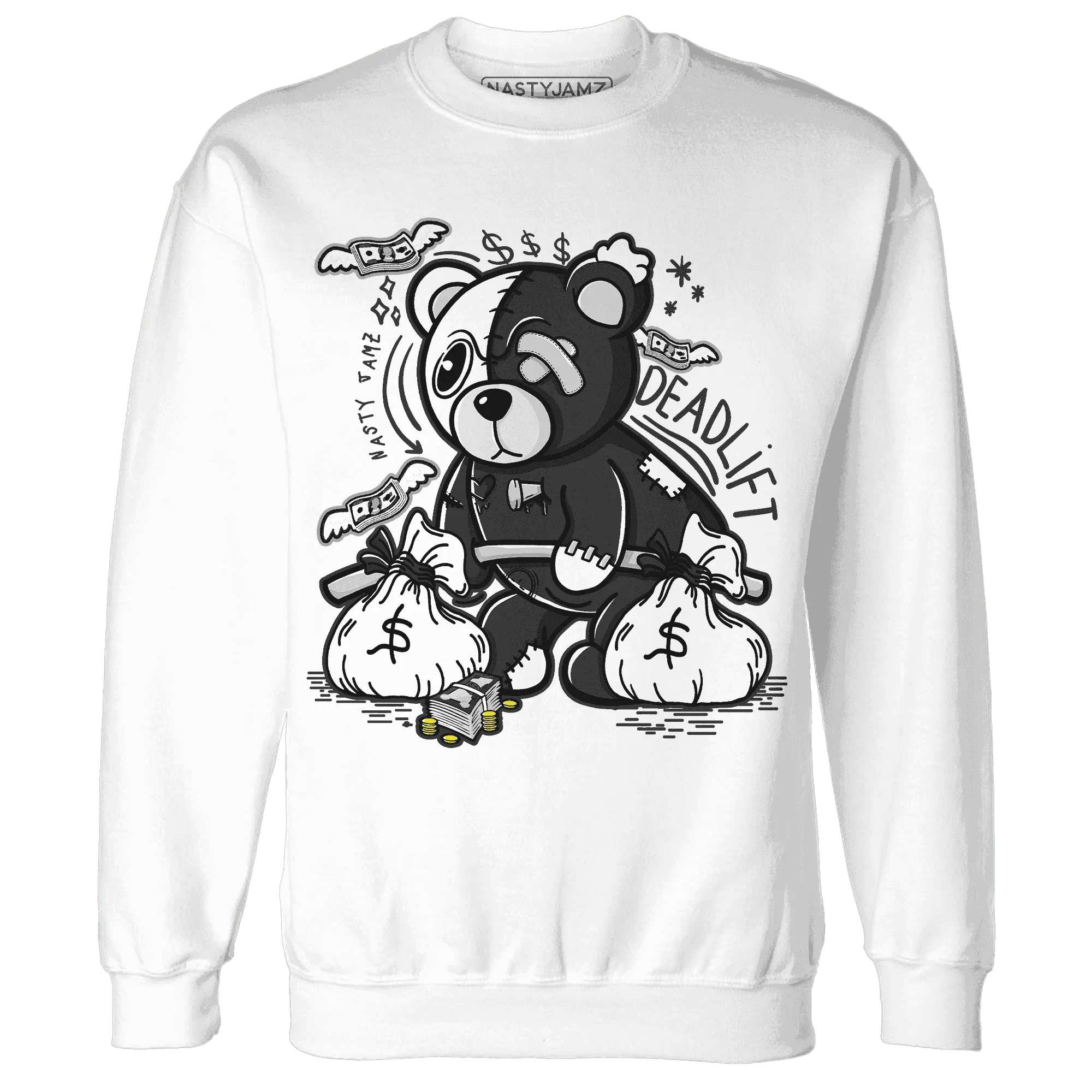 White-Thunder-4s-Sweatshirt-Match-Deadlift-BER