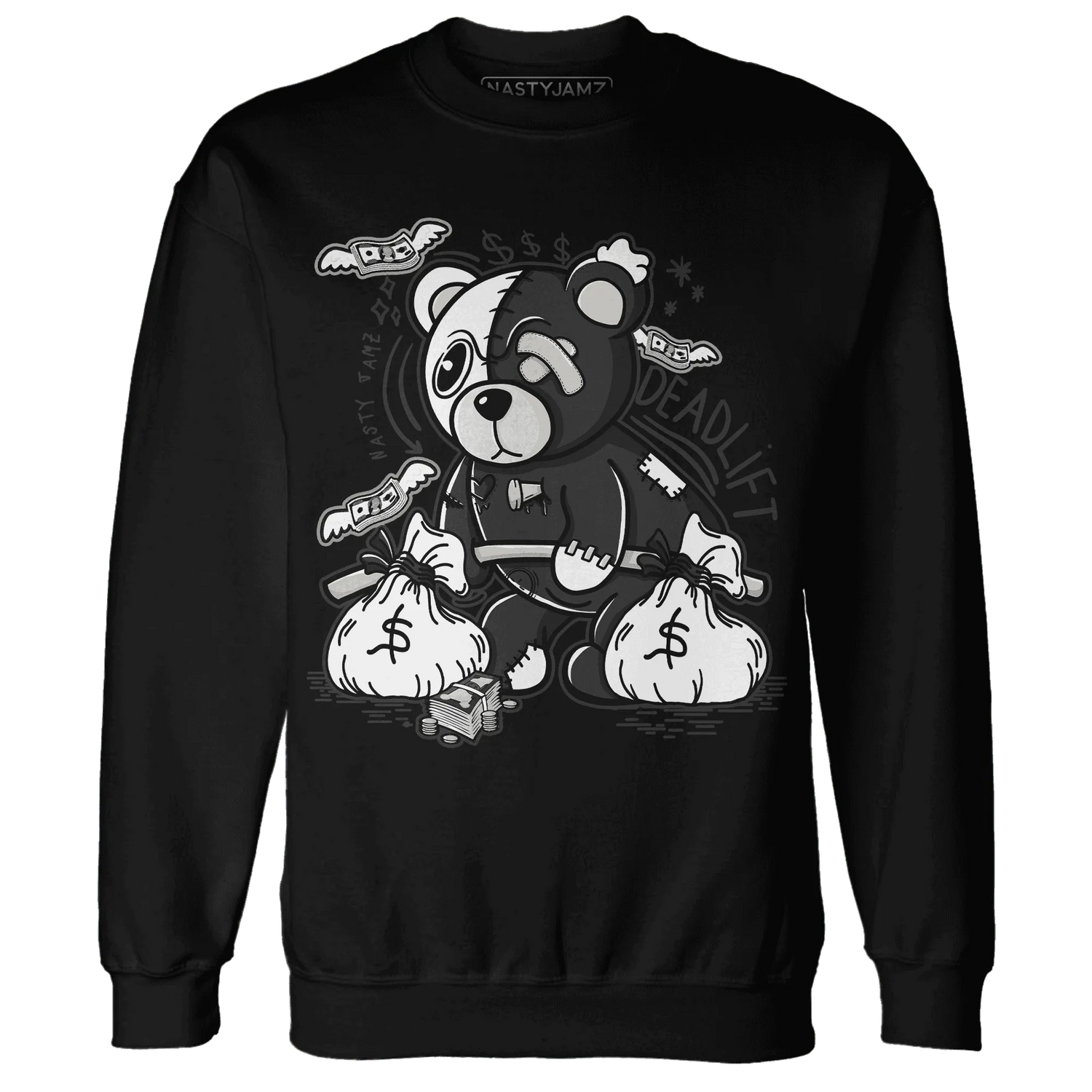 White-Thunder-4s-Sweatshirt-Match-Deadlift-BER