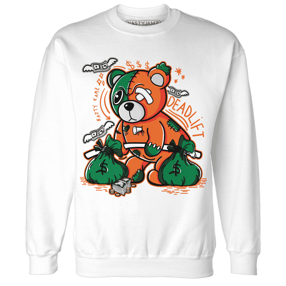 MAM Hurricanes 5s Sweatshirt Match Deadlift BER - NastyJamz