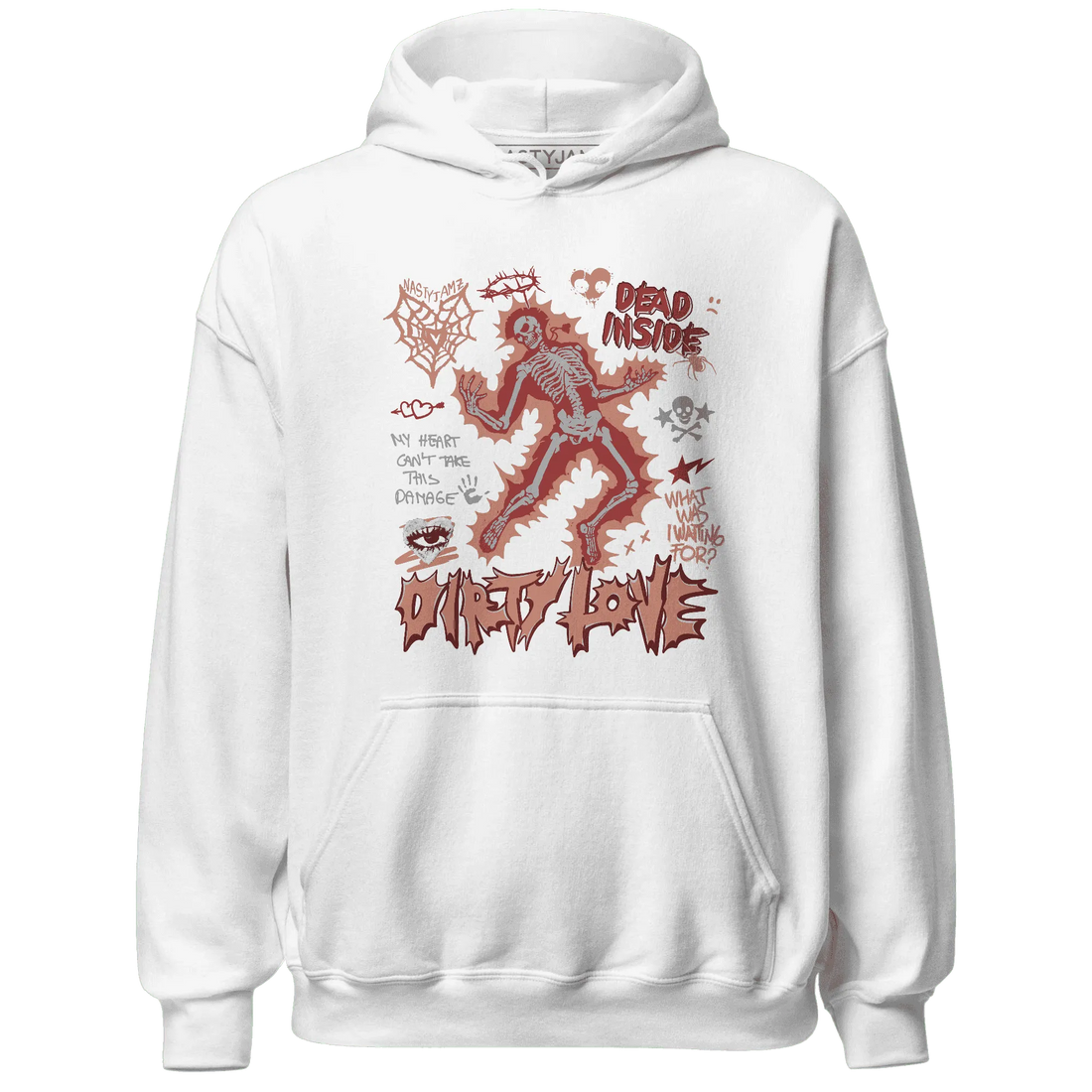 Dune-Red-13s-NastyJamz-Hoodie-Match-Dirty-Love-Skull