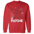 Black-Toe-Reimagined-Red-White-1s-Sweatshirt-Match-Dirty-Love-Skull