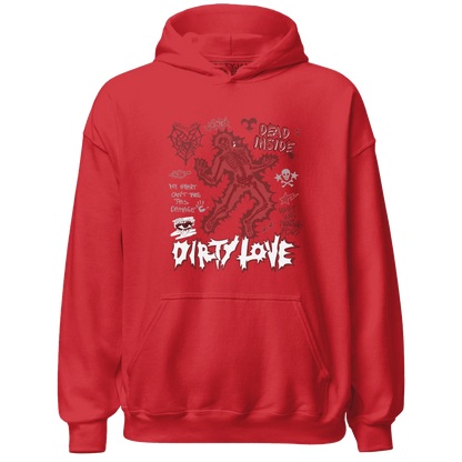 Black-Toe-Reimagined-Red-White-1s-Hoodie-Match-Dirty-Love-Skull