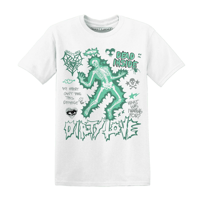 High-OG-Green-Glow-1s-NastyJamz-T-Shirt-Match-Dirty-Love-Skull