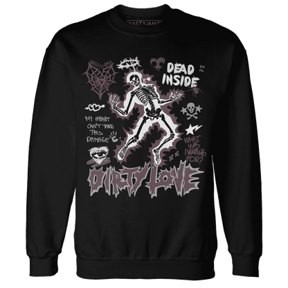 Burgundy-Crush-3s-NastyJamz-Sweatshirt-Match-Dirty-Love-Skull