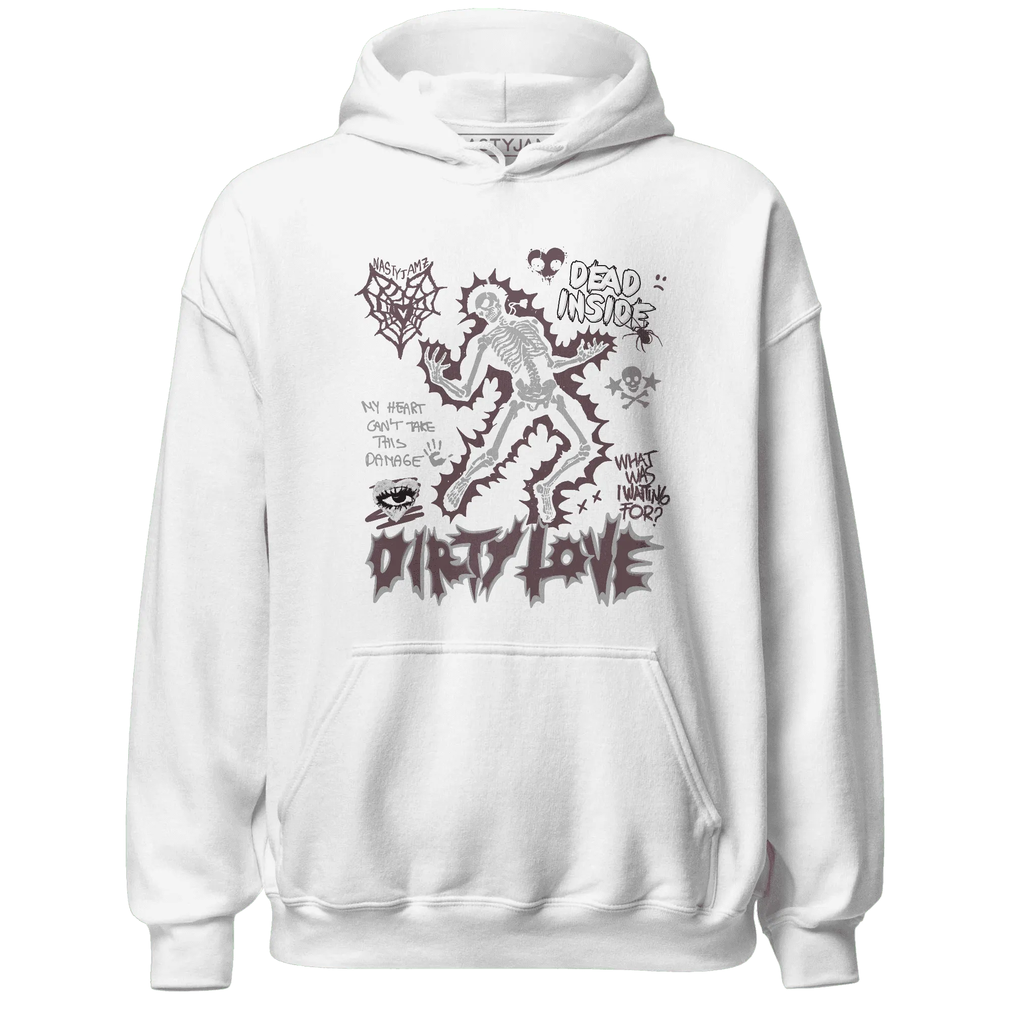 Burgundy-Crush-3s-NastyJamz-Hoodie-Match-Dirty-Love-Skull