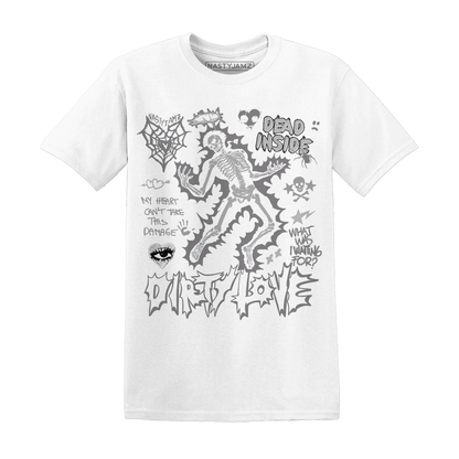 Cement-Grey-3s-NastyJamz-T-Shirt-Match-Dirty-Love-Skull