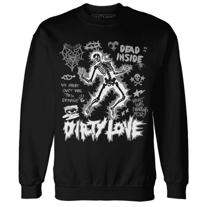 Cement-Grey-3s-NastyJamz-Sweatshirt-Match-Dirty-Love-Skull