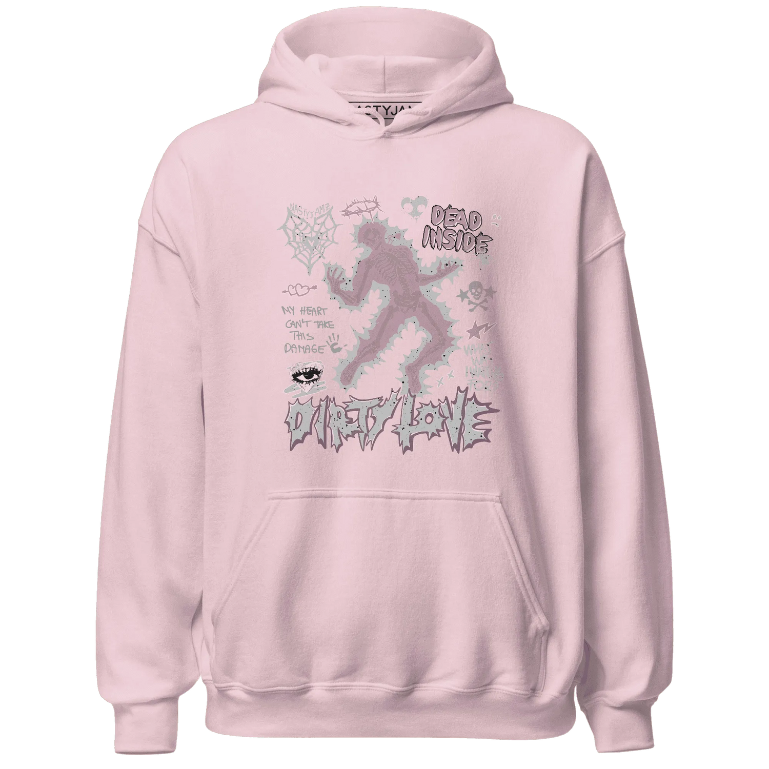 Orchid-Neutral-Grey-Black-White-4s-NastyJamz-Hoodie-Match-Dirty-Love-Skull