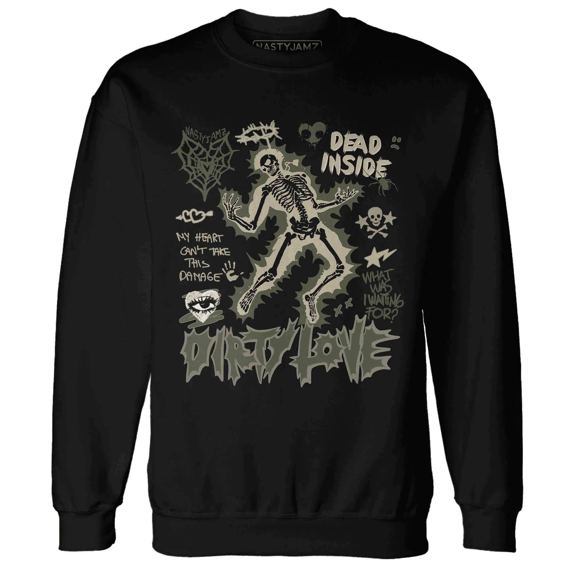 AM-1-Essential-Premium-NastyJamz-Sweatshirt-Match-Dirty-Love-Skull