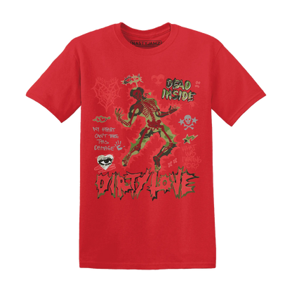 AM-90-Dark-Sage-Solar-Red-NastyJamz-T-Shirt-Match-Dirty-Love-Skull