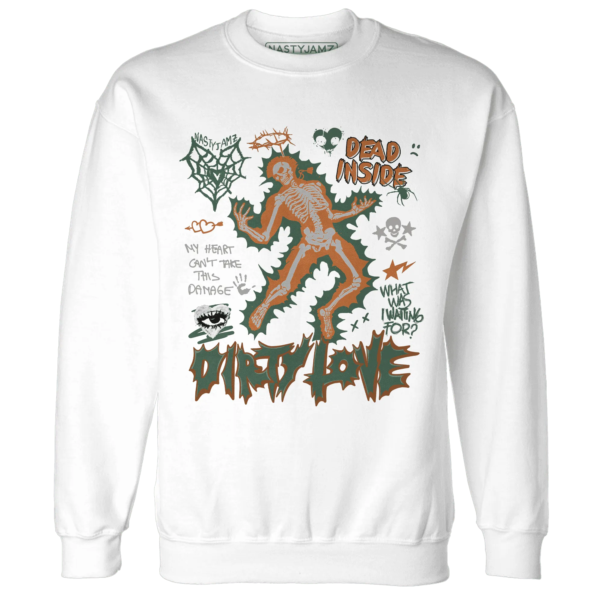 Dunk-Low-Ceramic-NastyJamz-Sweatshirt-Match-Dirty-Love-Skull