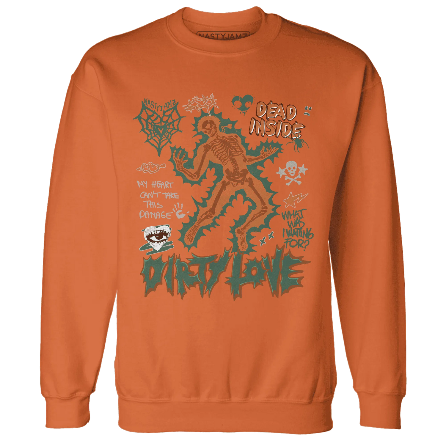 Dunk-Low-Ceramic-NastyJamz-Sweatshirt-Match-Dirty-Love-Skull