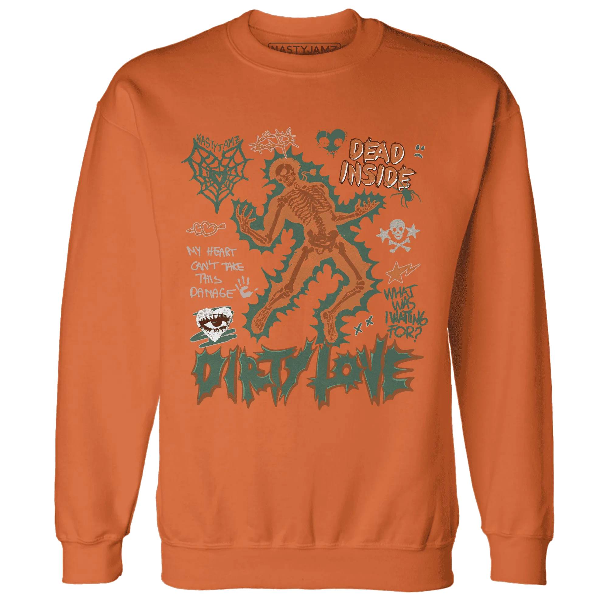 Dunk-Low-Ceramic-NastyJamz-Sweatshirt-Match-Dirty-Love-Skull