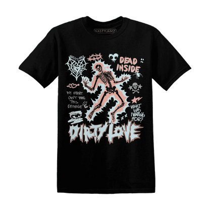 Dunk-Low-Glacier-Blue-Arctic-Orange-NastyJamz-T-Shirt-Match-Dirty-Love-Skull