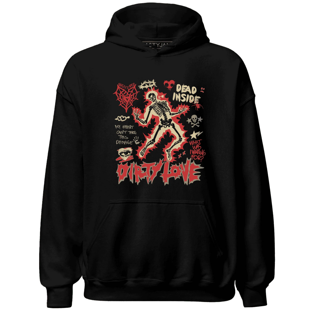 Dunk-Strawberry-Waffle-NastyJamz-Hoodie-Match-Dirty-Love-Skull