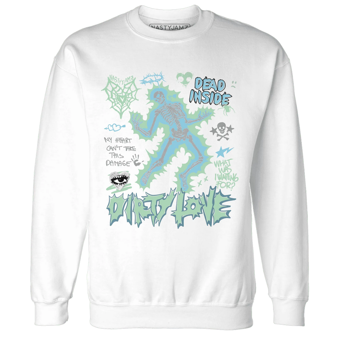 Dunk-Verdy-Visty-Blue-Gaze-Light-Arctic-Sweatshirt-Match-Dirty-Love-Skull