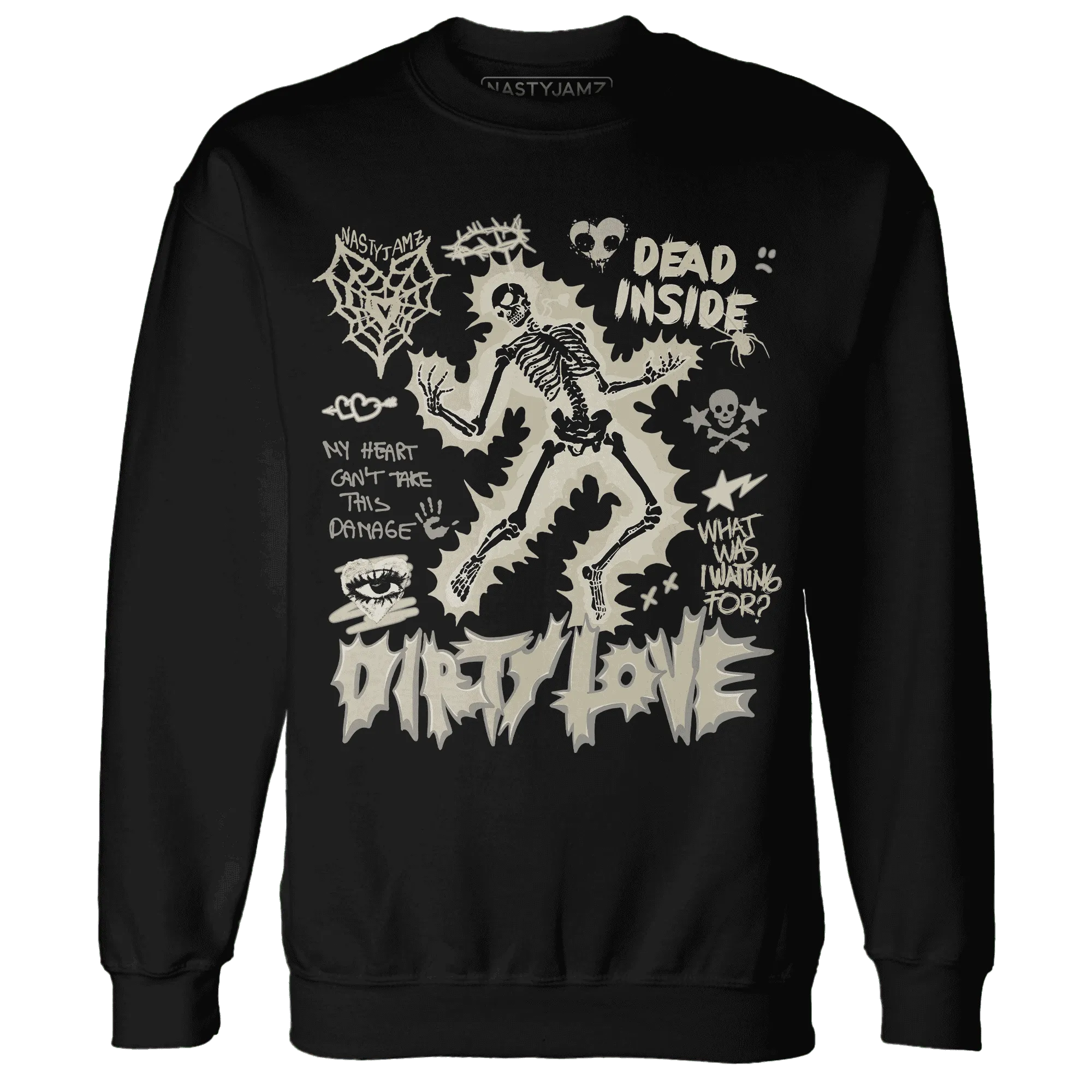 Gratitude-11s-NastyJamz-Sweatshirt-Match-Dirty-Love-Skull