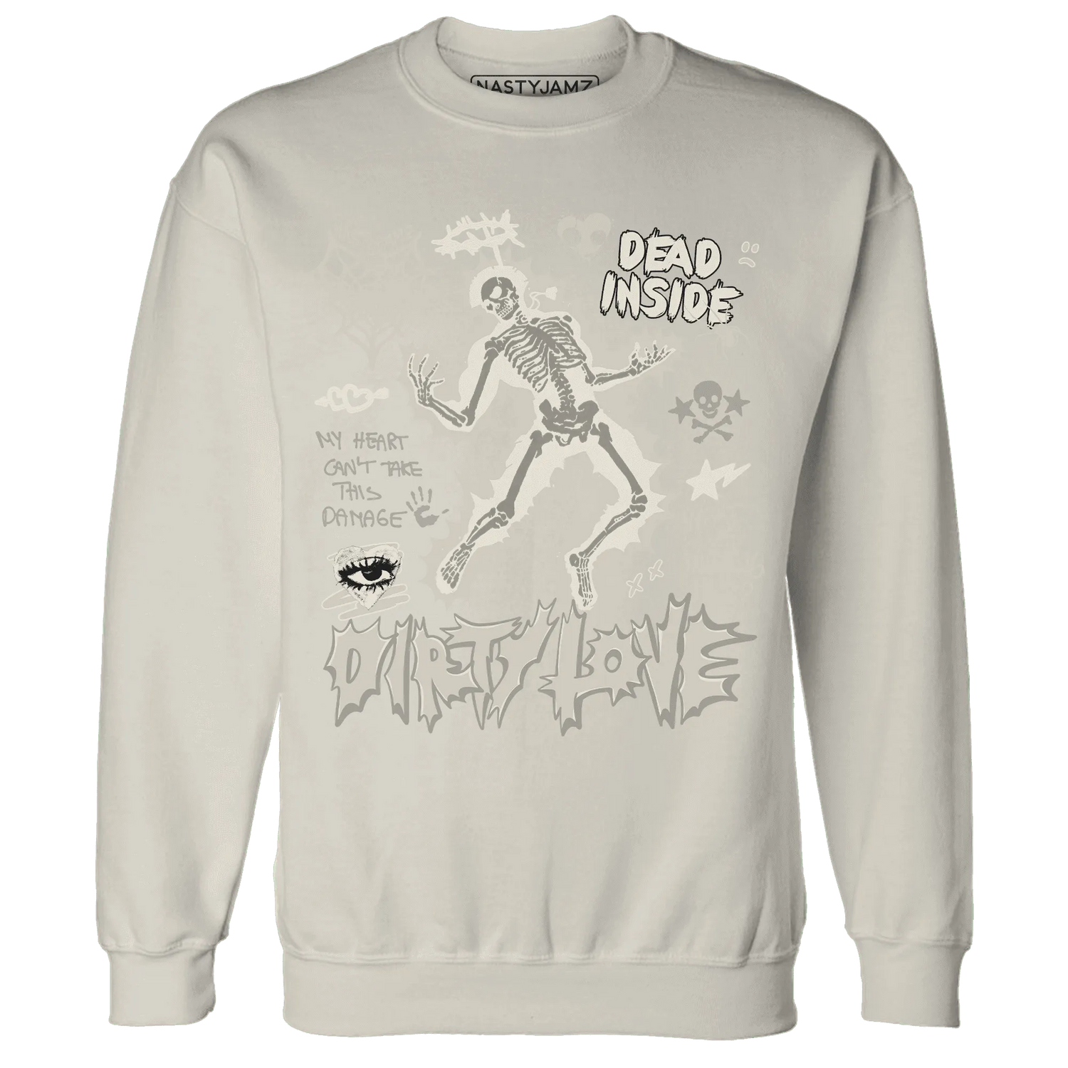 Gratitude-11s-NastyJamz-Sweatshirt-Match-Dirty-Love-Skull