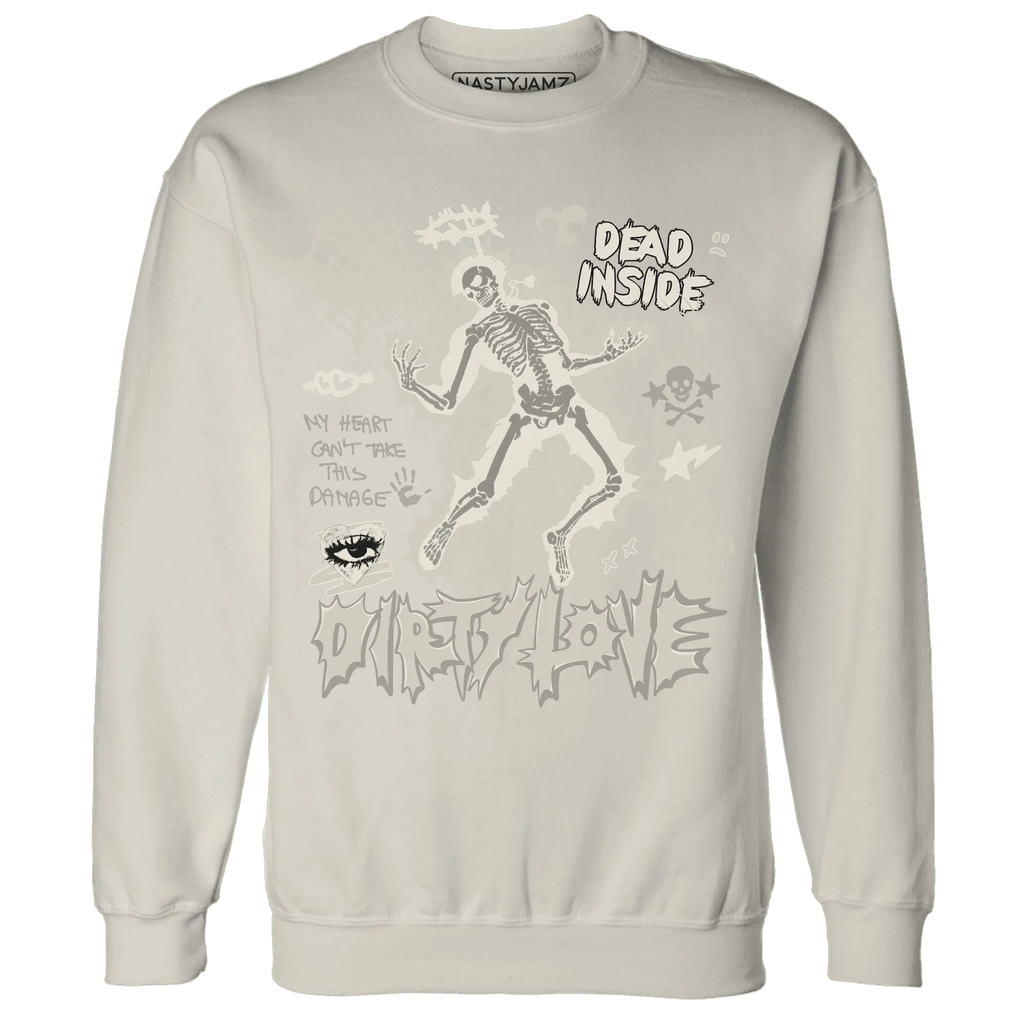 Gratitude-11s-NastyJamz-Sweatshirt-Match-Dirty-Love-Skull