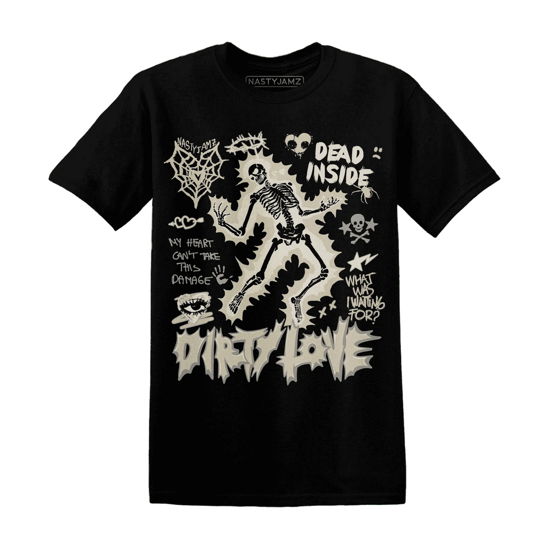 Gratitude-11s-NastyJamz-T-Shirt-Match-Dirty-Love-Skull