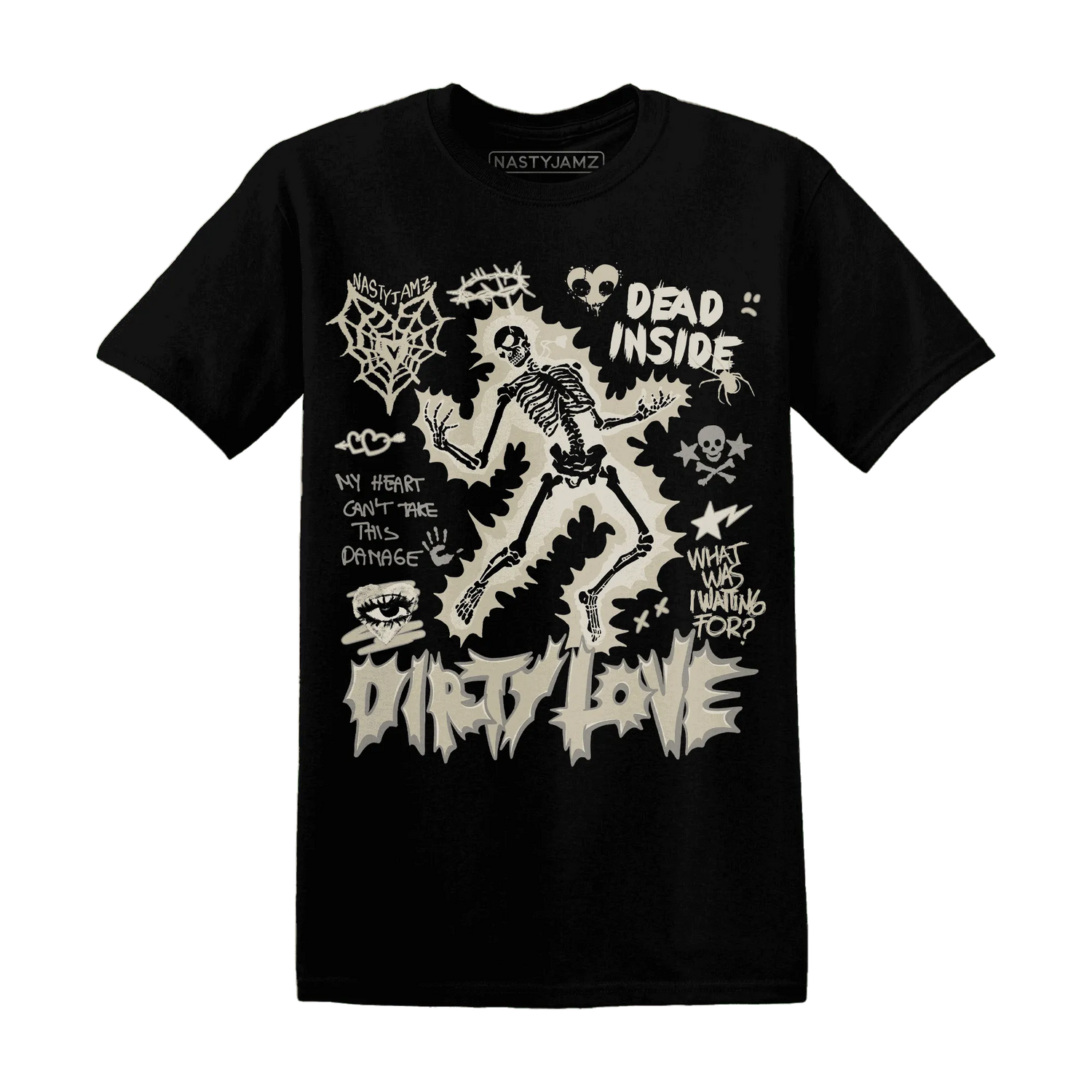 Gratitude-11s-NastyJamz-T-Shirt-Match-Dirty-Love-Skull