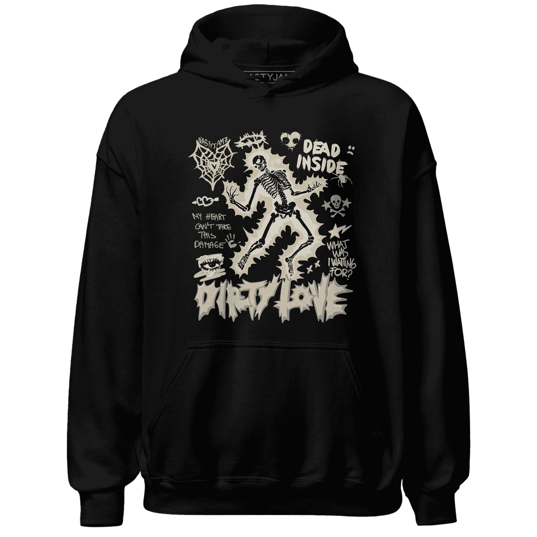 Gratitude-11s-NastyJamz-Hoodie-Match-Dirty-Love-Skull