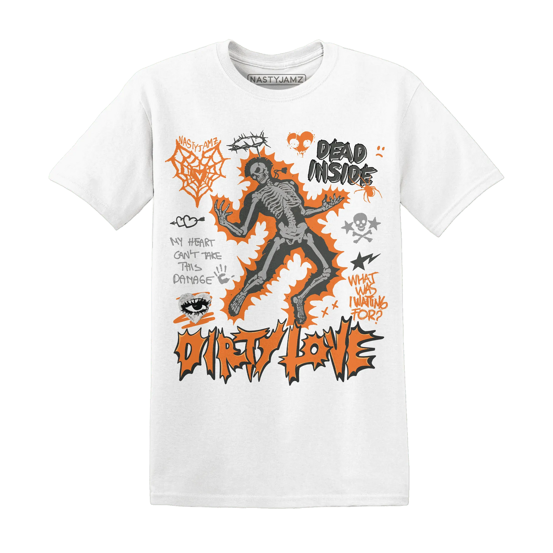 Fear-Pack-3s-NastyJamz-T-Shirt-Match-Dirty-Love-Skull