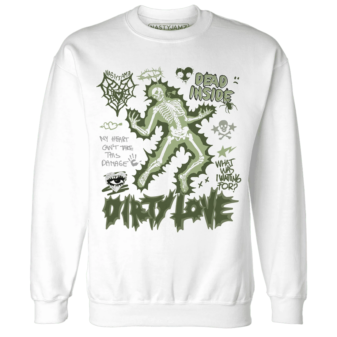 VaporMax-Plus-Alligator-NastyJamz-Sweatshirt-Match-Dirty-Love-Skull