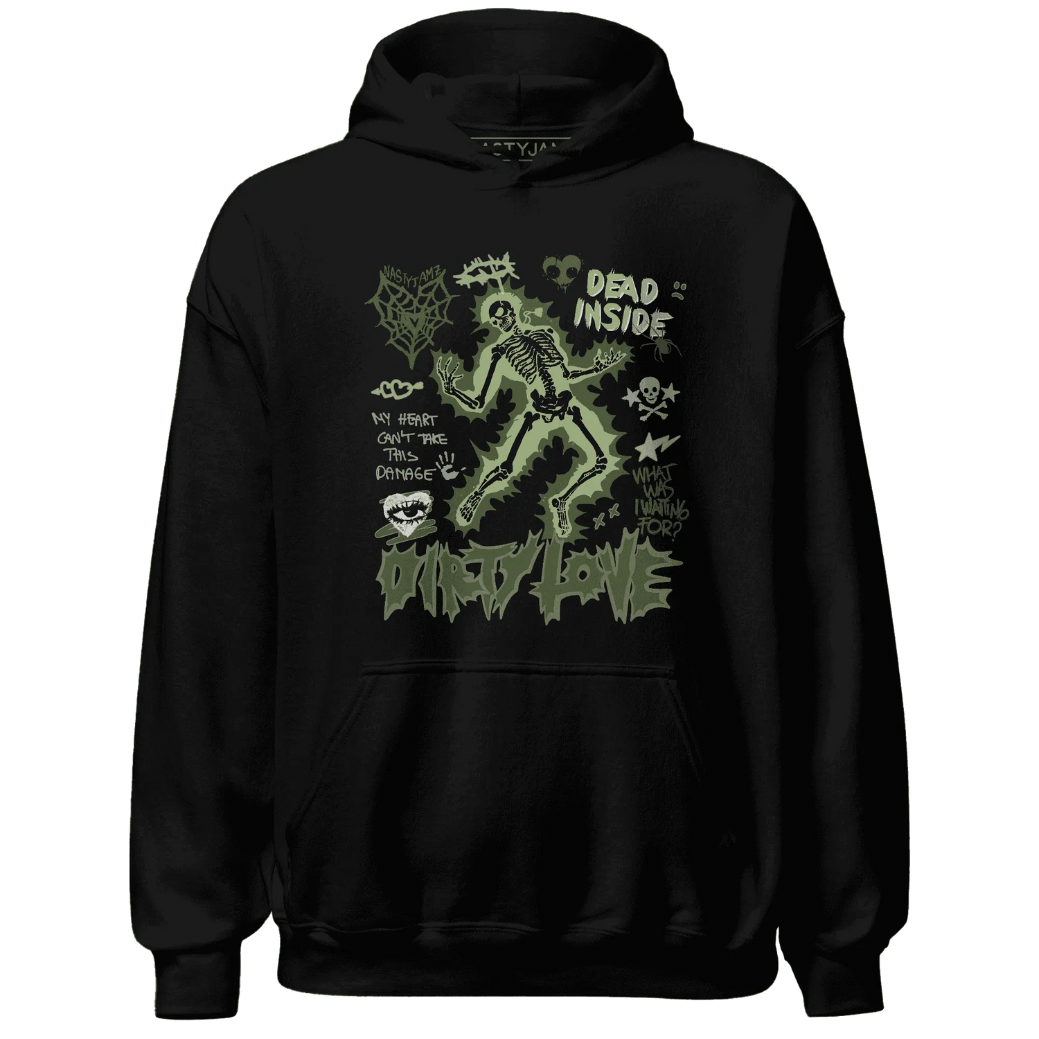 VaporMax-Plus-Alligator-NastyJamz-Hoodie-Match-Dirty-Love-Skull