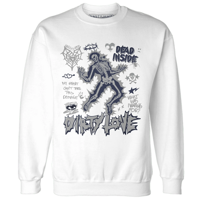 VaporMax-Plus-Midnight-Navy-White-Metallic-Silver-Sweatshirt-Match-Dirty-Love-Skull