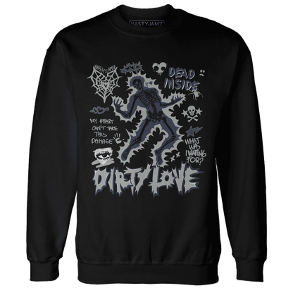 VaporMax-Plus-Midnight-Navy-White-Metallic-Silver-Sweatshirt-Match-Dirty-Love-Skull
