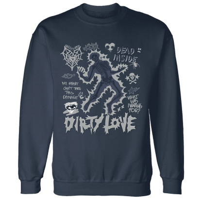 VaporMax-Plus-Midnight-Navy-White-Metallic-Silver-Sweatshirt-Match-Dirty-Love-Skull