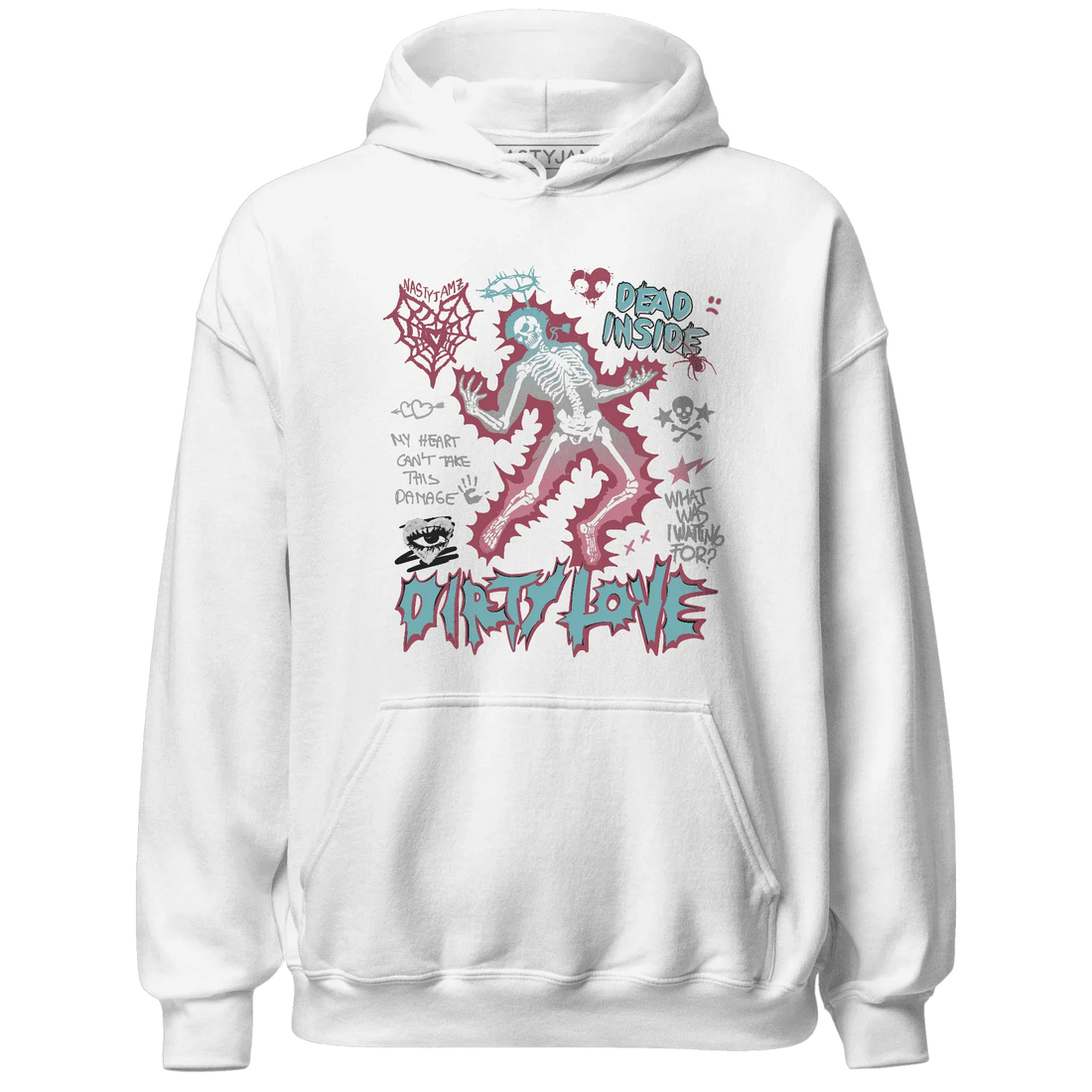 VaporMax-Plus-South-Beach-NastyJamz-Hoodie-Match-Dirty-Love-Skull