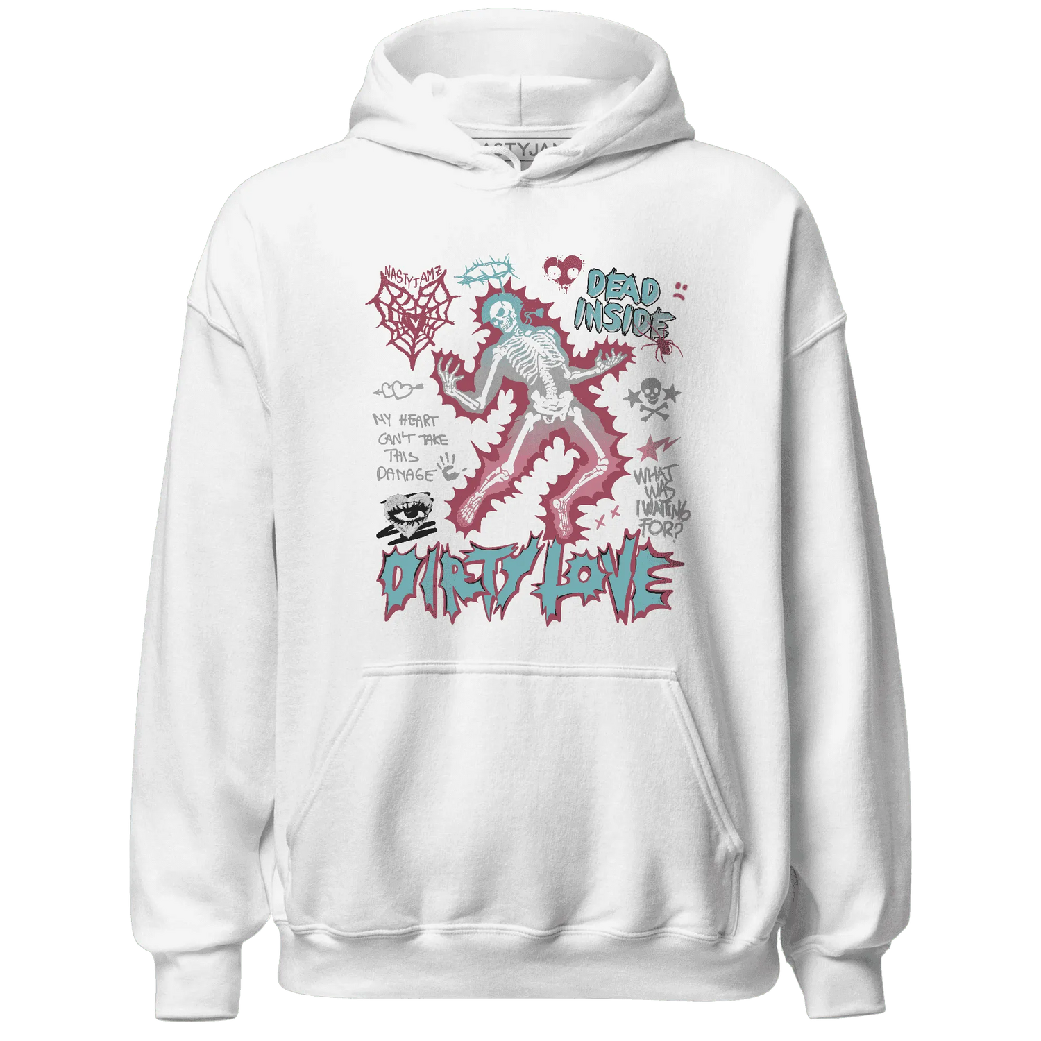 VaporMax-Plus-South-Beach-NastyJamz-Hoodie-Match-Dirty-Love-Skull