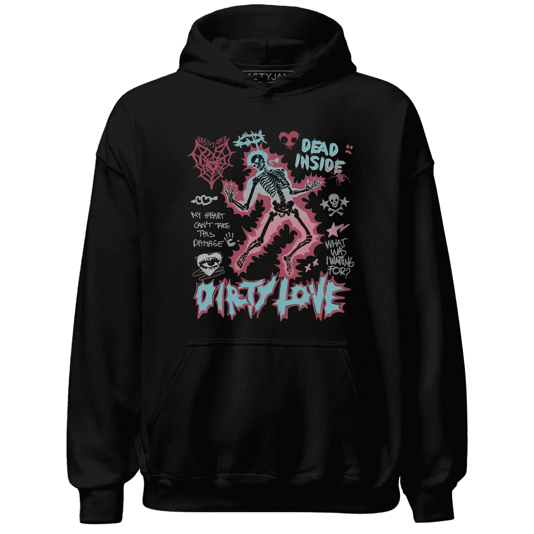 VaporMax-Plus-South-Beach-NastyJamz-Hoodie-Match-Dirty-Love-Skull