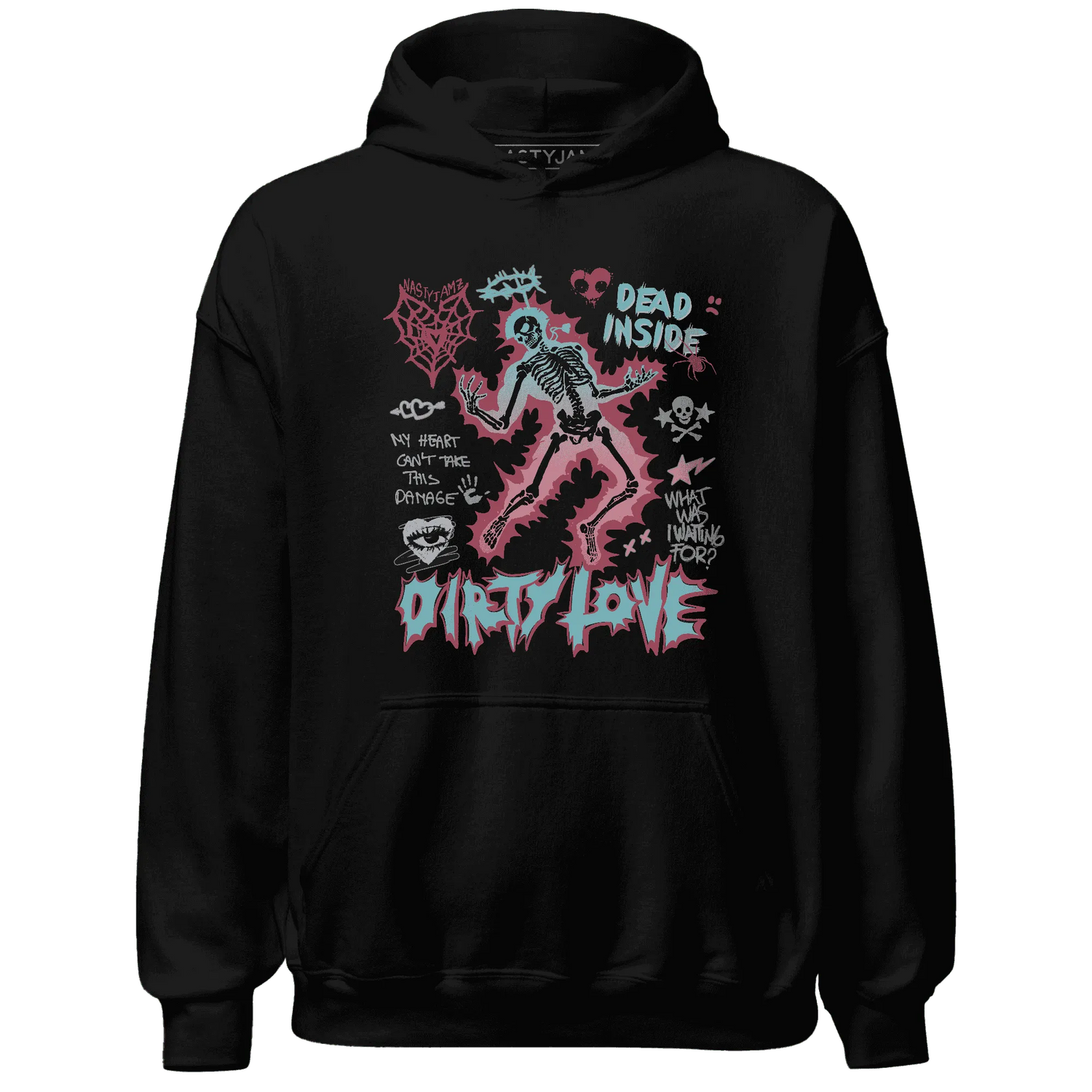 VaporMax-Plus-South-Beach-NastyJamz-Hoodie-Match-Dirty-Love-Skull