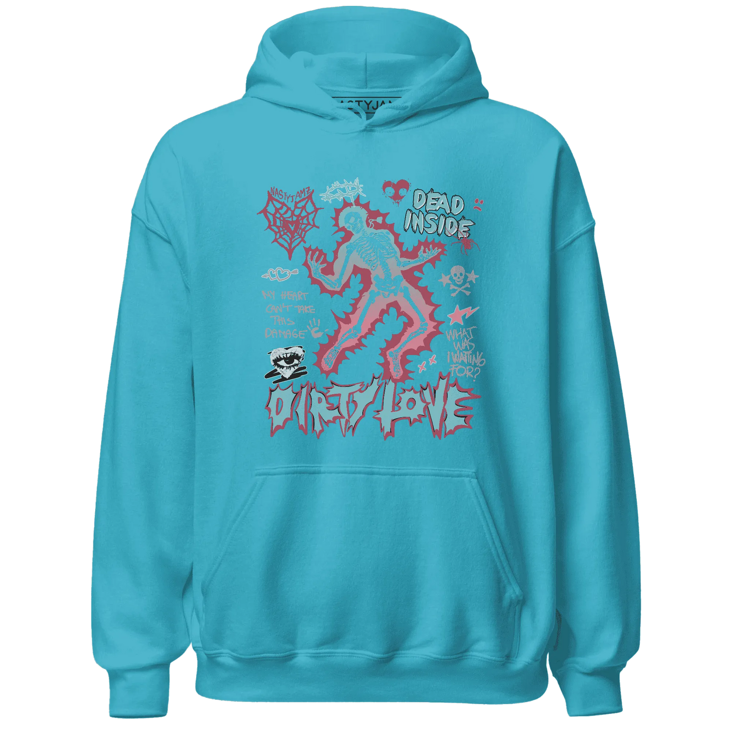 VaporMax-Plus-South-Beach-NastyJamz-Hoodie-Match-Dirty-Love-Skull