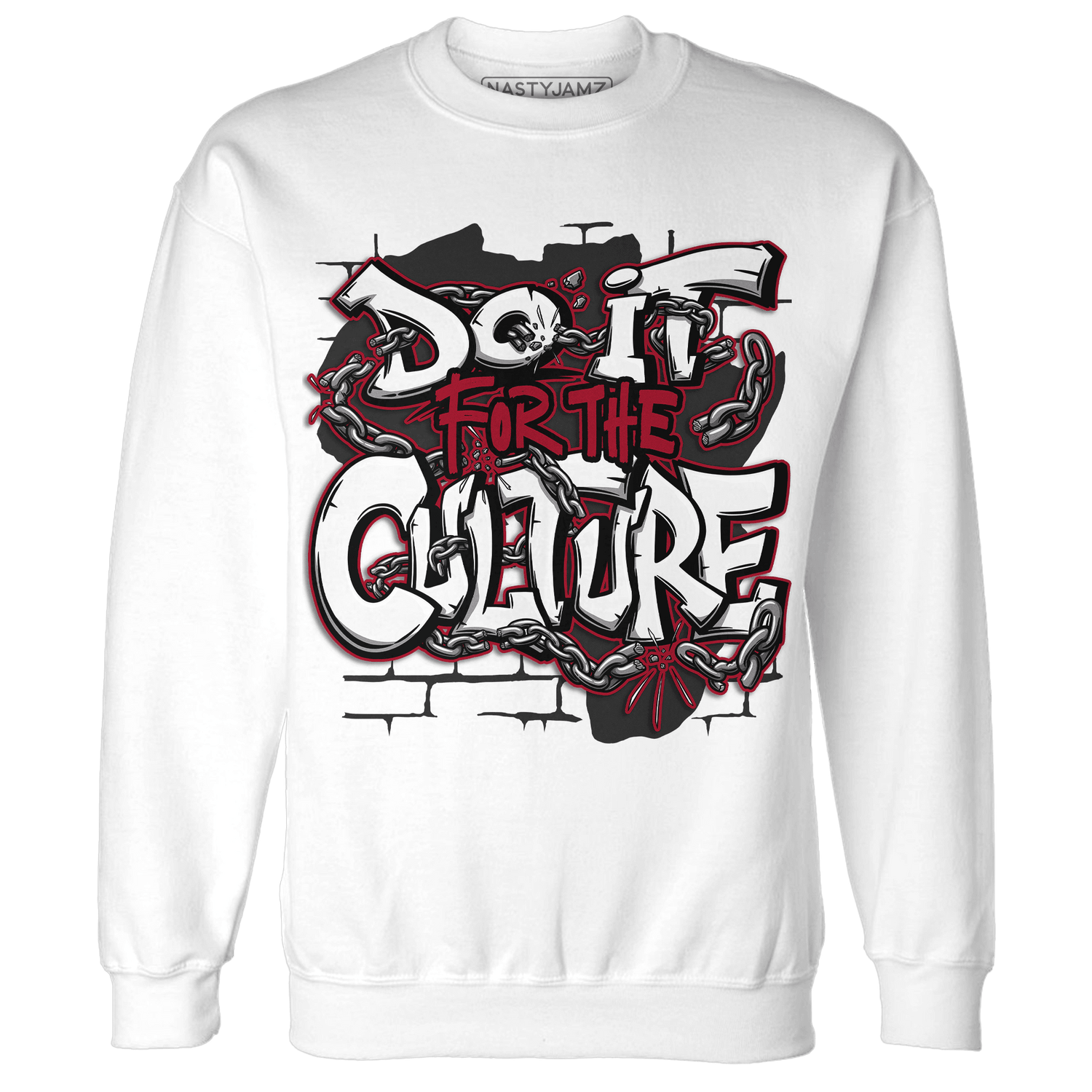 Retro Red Taxi 12s Sweatshirt Match Do It For Culture - NastyJamz