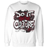Retro Red Taxi 12s Sweatshirt Match Do It For Culture - NastyJamz