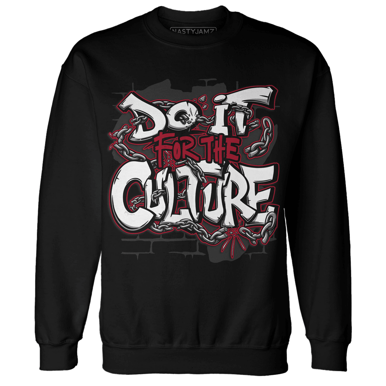 Retro Red Taxi 12s Sweatshirt Match Do It For Culture - NastyJamz