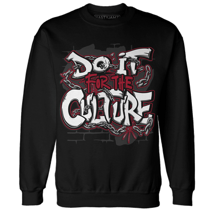 Retro Red Taxi 12s Sweatshirt Match Do It For Culture - NastyJamz