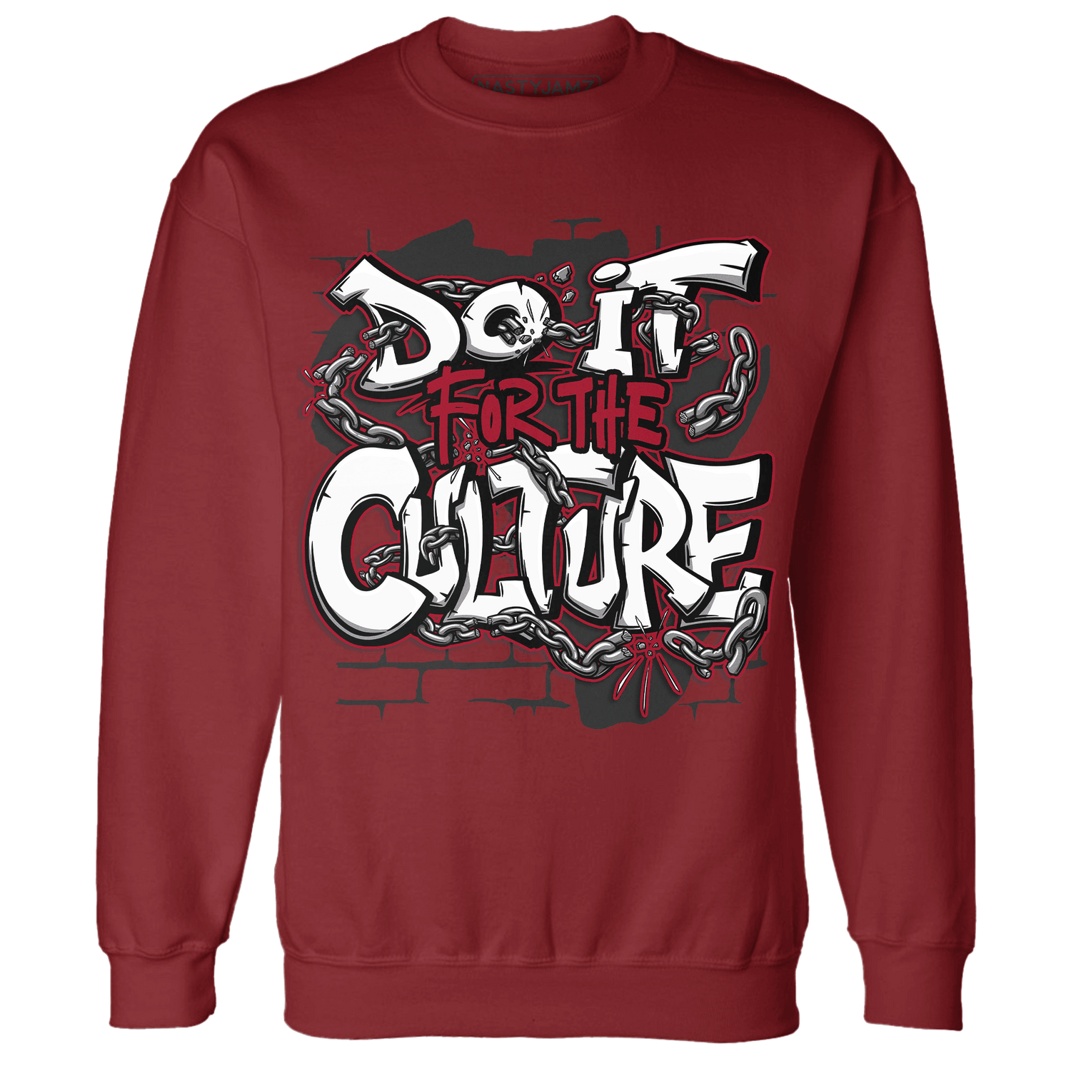 Retro Red Taxi 12s Sweatshirt Match Do It For Culture - NastyJamz